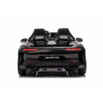 Elektrické autíčko Mercedes-Benz GT63 AMG - dvojmiestne, čierne